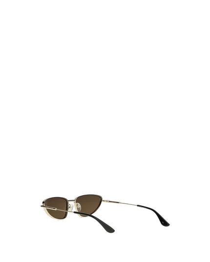 Alexander McQueen Gold Metal Sunglasses