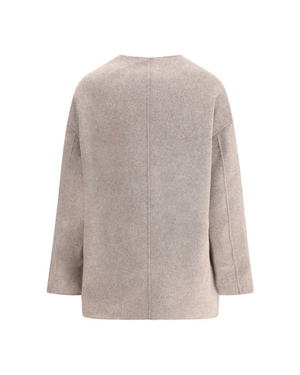 Loulou De Saison Gray Wool Coat