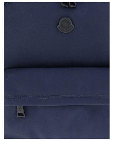 Moncler Blue Nylon Backpack