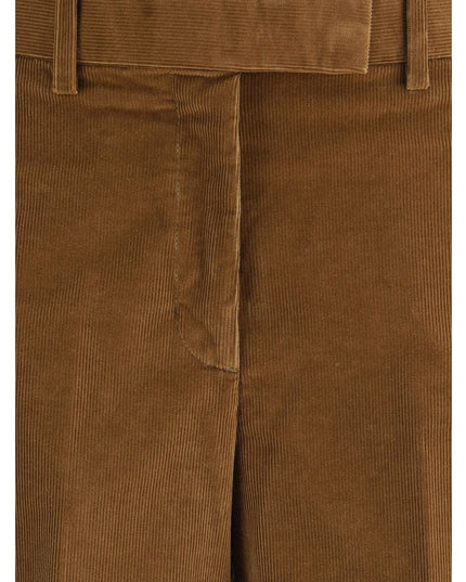 Thom Browne Brown Cotton Casual Pants