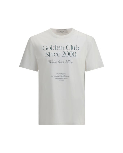 Golden Goose White Cotton T-Shirt