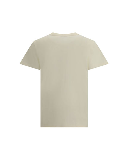 Moncler Cream Cotton T-Shirt