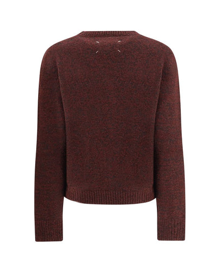 Margiela Bordeaux Fleece Wool Sweatshirt