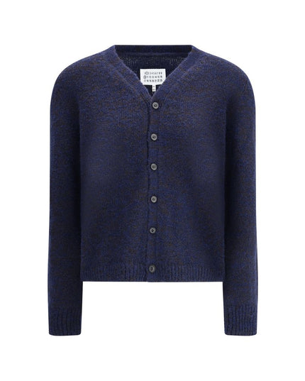 Margiela Blue Wool Cardigan