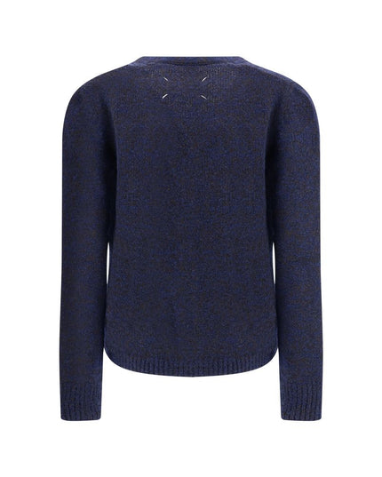 Margiela Blue Wool Cardigan