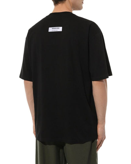 Diego Venturino Black Cotton T-Shirt