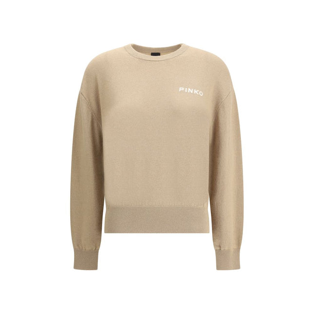 PINKO Beige Wool Sweatshirt