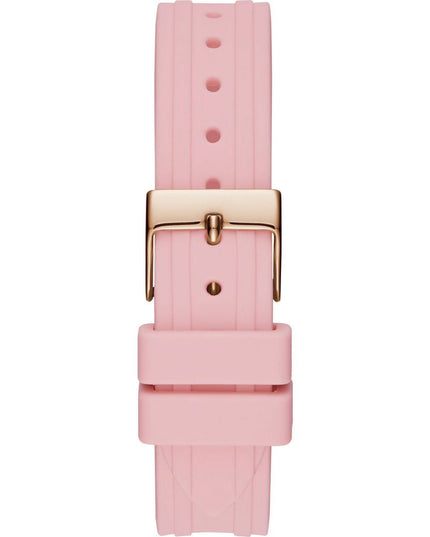 Guess Multicolor Rubber Dress Watch