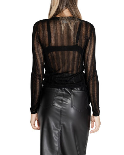 Vila Clothes Black Viscose Sportswear