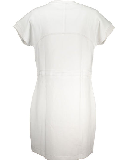 Napapijri Bianco Cotton Women Dress