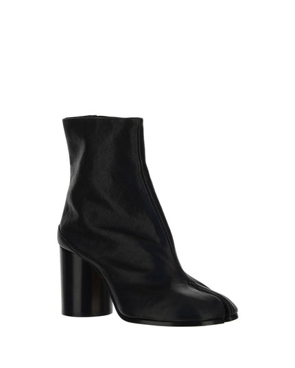 Margiela Black Lamb Ovis Aries Aries Ankle Boots