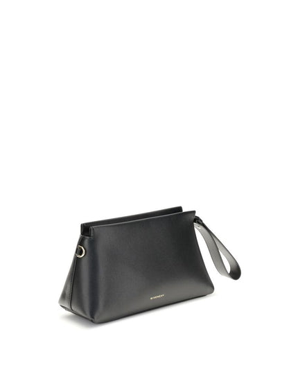 Givenchy Black Calf Leather Bos Taurus Clutch Bag