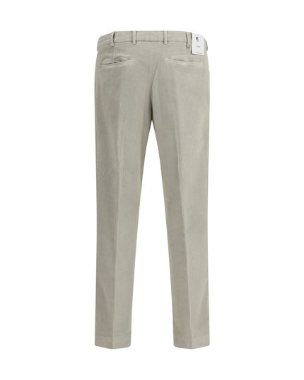 PT Torino Gray Cotton Casual Pants