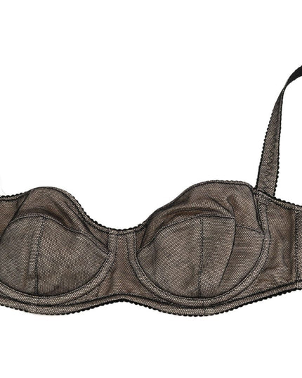 Dolce & Gabbana Brown Regg Balconcino Imbottito Bra Underwear