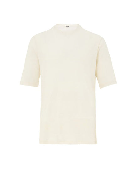 Jil Sander Beige Cotton Long Dress