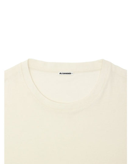 Jil Sander Beige Cotton Long Dress