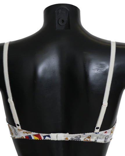 Dolce & Gabbana White Balconcino Sailor Print Underwear