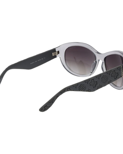 Guess Gray Stainless Steel Sunglasses
