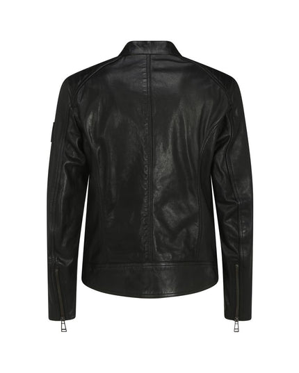 Belstaff Black Leather Jacket
