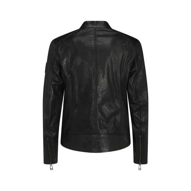 Belstaff Black Leather Jacket