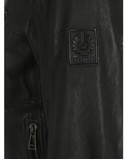 Belstaff Black Leather Jacket