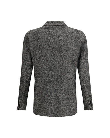 Tagliatore Gray Wool Blazer