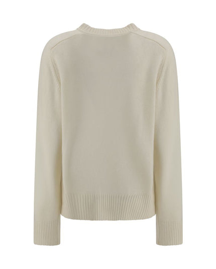 Loulou De Saison Cream Cashmere Cashmere Sweater