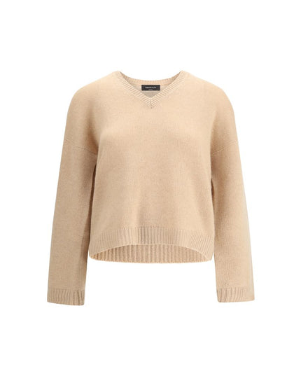 Fabiana Filippi Beige Cashmere Cashmere Sweater