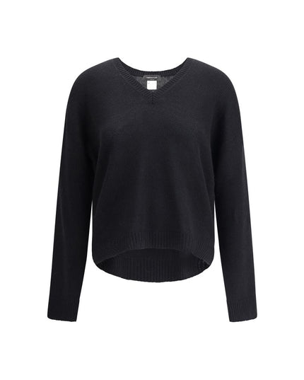 Fabiana Filippi Black Cashmere Cashmere Sweater