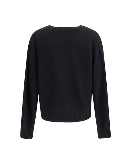 Fabiana Filippi Black Cashmere Cashmere Sweater