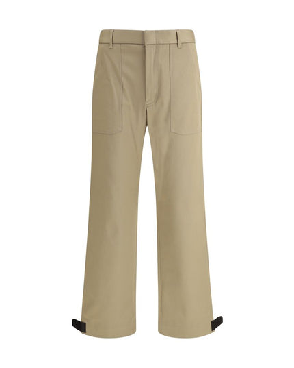 Brioni Beige Cotton Cargo Pants