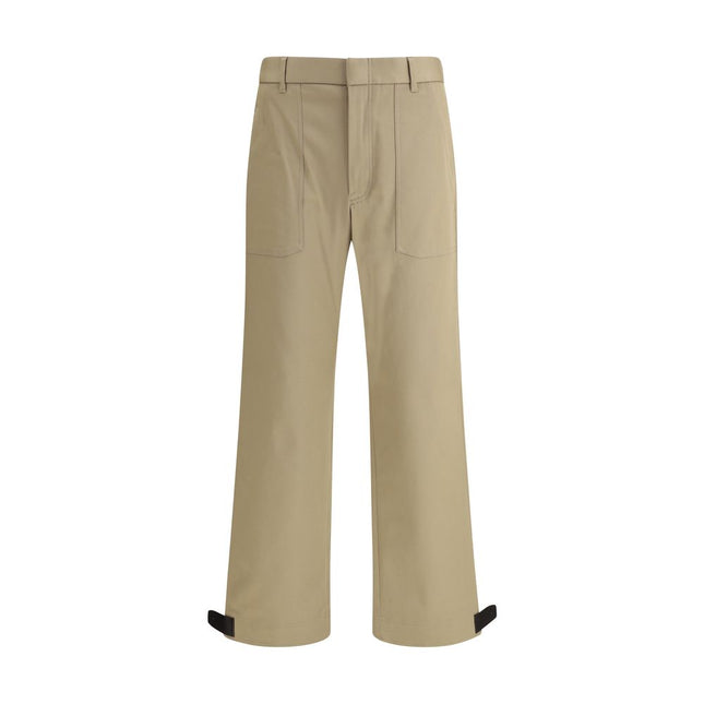 Brioni Beige Cotton Cargo Pants