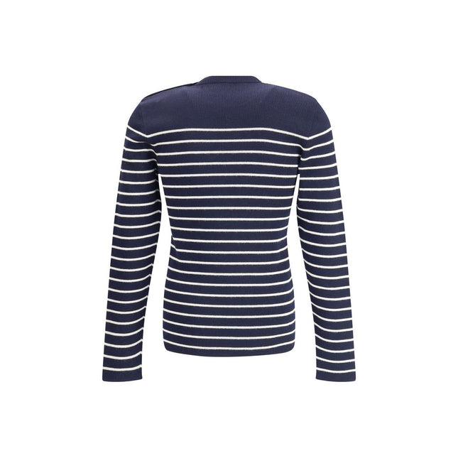 Prada Blue Fleece Wool Sweatshirt