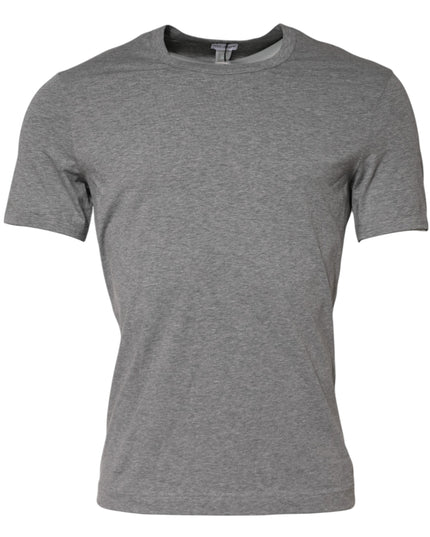 Dolce & Gabbana Gray Crew Neck Short Sleeves Underwear T-shirt