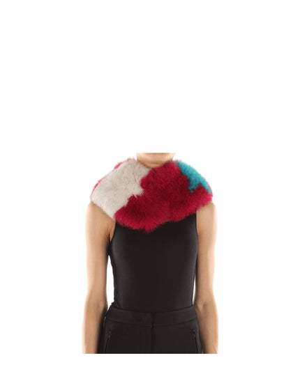 Mr. Mrs. Shirt Pink Fur Foulard