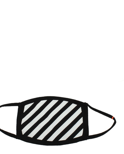 Off-White Black Cotton Facemask