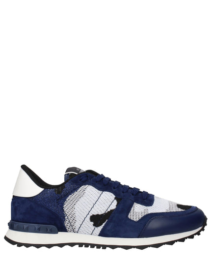 Valentino Garavani Gray Fabric Athletic Sneakers