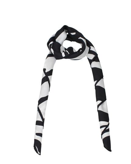 Dolce & Gabbana Black Silk Foulard