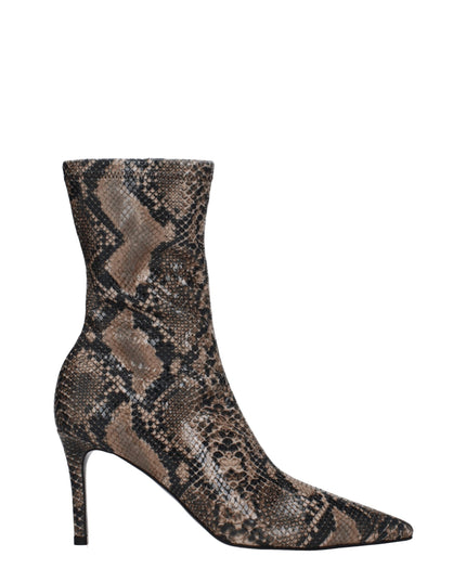 Stella McCartney Brown Leather Ankle Boots