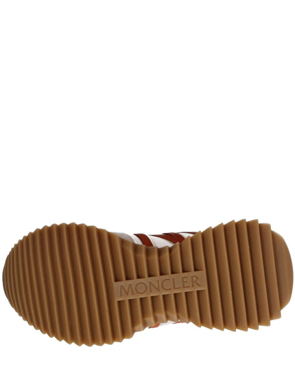 Moncler Pink Fabric Chunky Sneakers