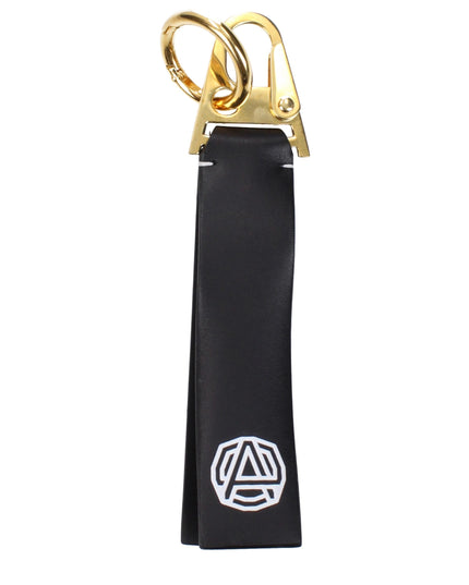 Ambush Black Leather Keychain