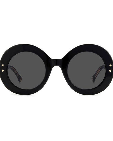 Carolina Herrera Black Acetate Sunglasses