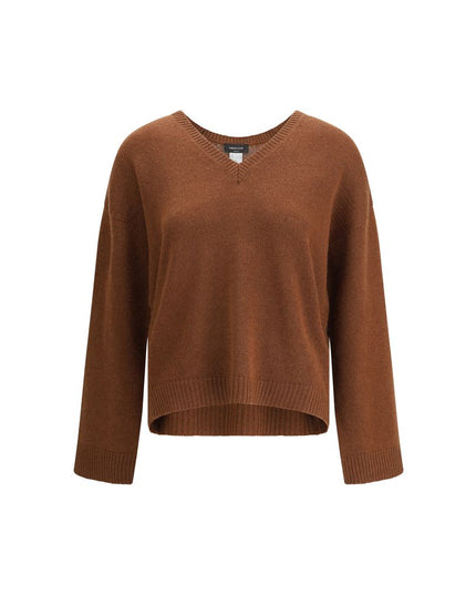Fabiana Filippi Brown Cashmere Cashmere Sweater