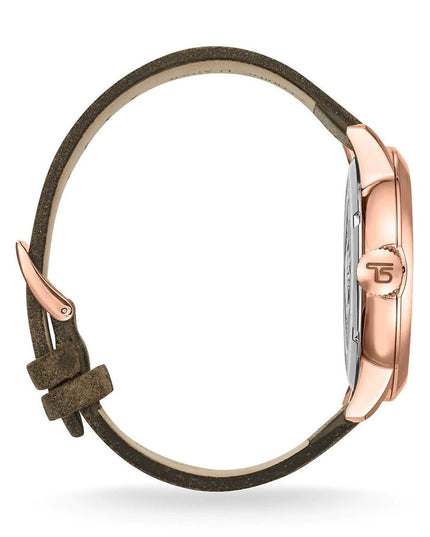 Thomas Sabo Green Leather Dress Watch