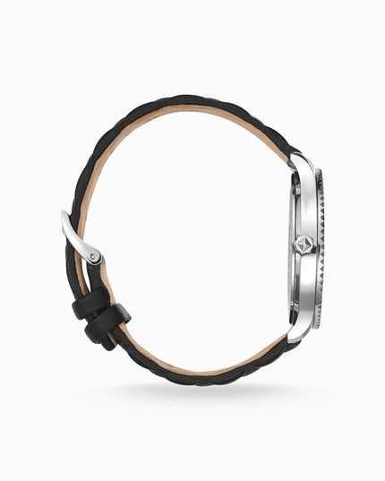 Thomas Sabo Black Leather Dress Watch