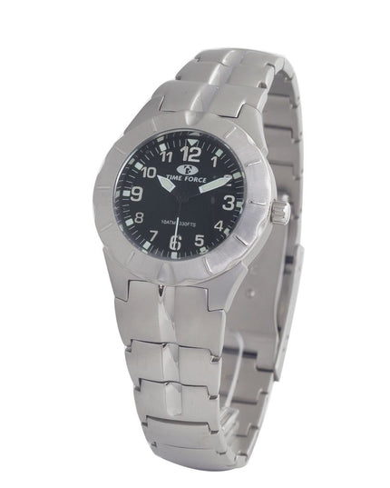 Time Force Silver Stainless Steel Dress Watch