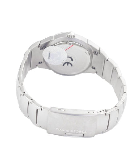 Time Force Silver Stainless Steel Dress Watch