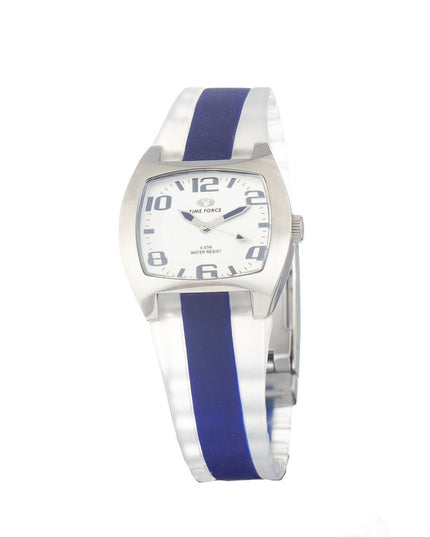 Time Force Blue Rubber Sport Watch