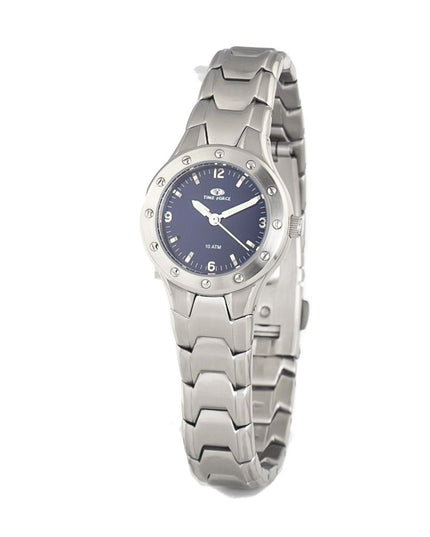 Time Force Silver Stainless Steel Dress Watch