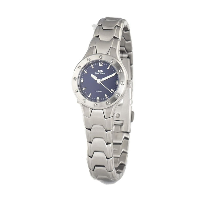 Time Force Silver Stainless Steel Dress Watch